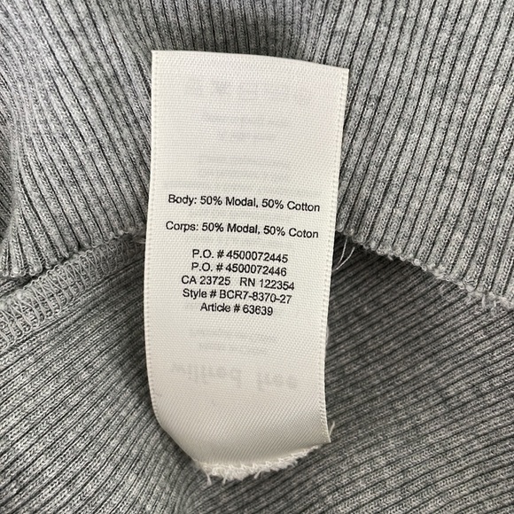 Gray Ribbed Dress - Picture 9 of 9